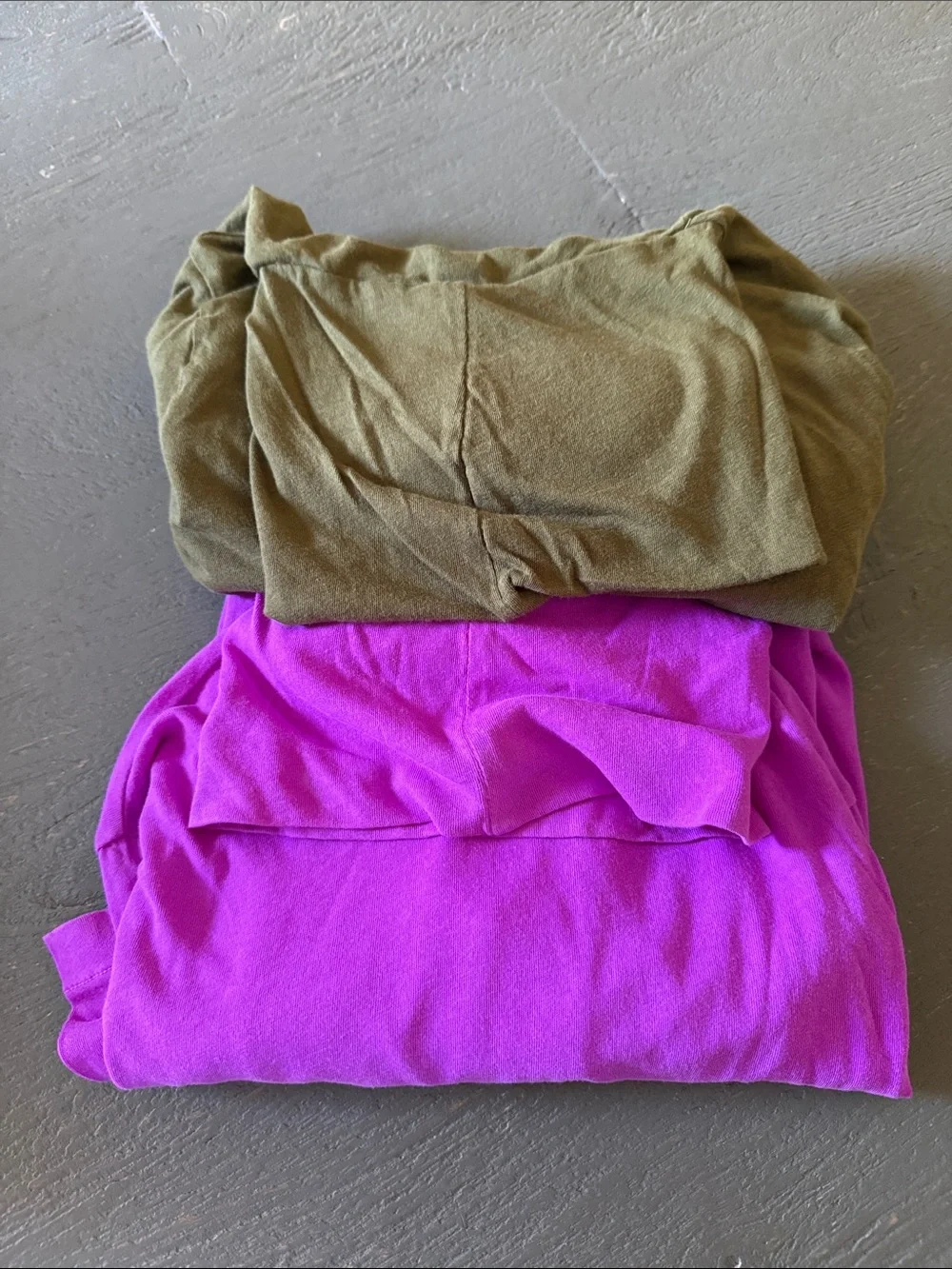 2 J Crew tissue turtlenecks small